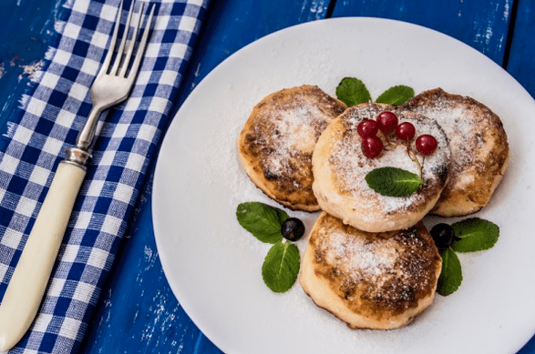 Käsekuchen in der Ducan Pan